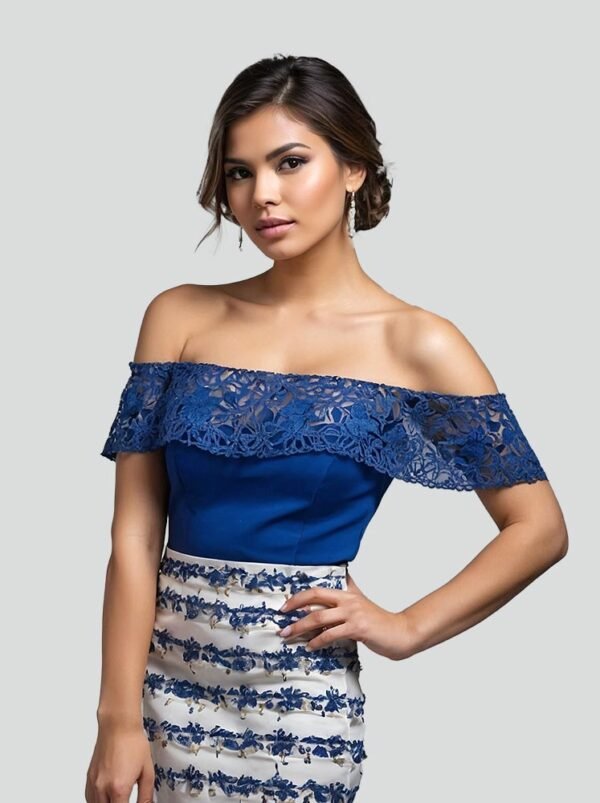 Fine Wine Ruched Midi Dress - Image 3